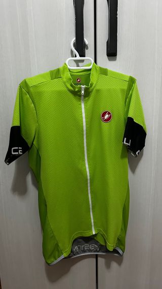 Maillot Castelli Verde Lima Talla L