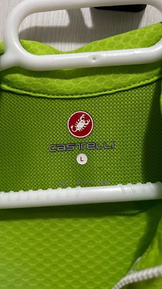 Maillot Castelli Verde Lima Talla L