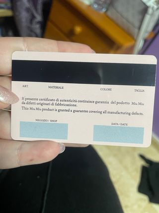 Portafoglio Miu Miu nero