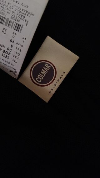 Giubbotto Colmar donna nero nylon elasticizzato