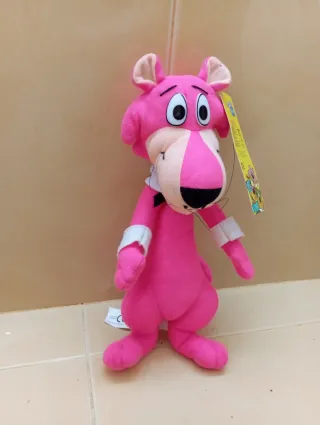 Peluche Pantera Rosa clásico  (Tiene 25 años!)