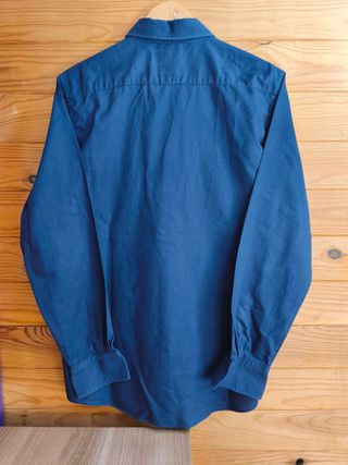 Camisa Massimo Dutti Color Azul Talla M.