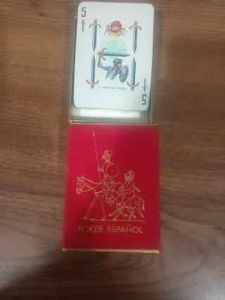 Baraja de cartas Poker Español