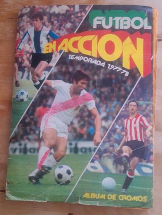 Álbum Fútbol en Acción 1977/78 PACOSA