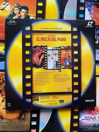 Laser Disc Scarface El Precio del Poder