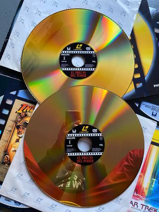 Laser Disc Scarface El Precio del Poder
