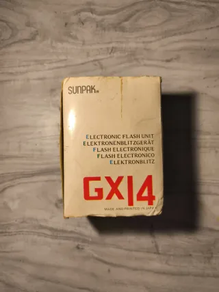 Flash Sunpak GX14 Vintage