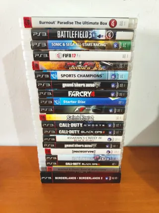Collezione Giochi PS3, Vendita in blocco o singola
