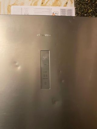 Nevera Hisense Acero