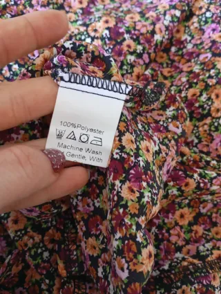 Vestido floral tirantes