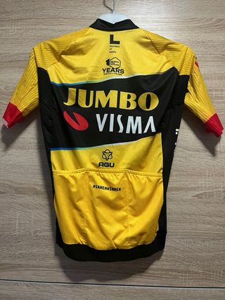 Maillot Jumbo Visma Mujer Amarillo