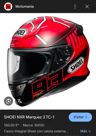 Shoei nxr marquez