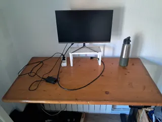 Mesa de madera elevable