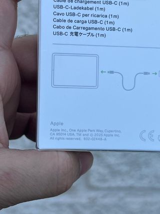 Cable Carga Apple USB-C (1m)