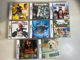 Pacchetto 8 Giochi Nintendo DS