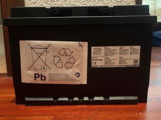 Batería Coche SILVER S72.0 12V 72Ah 640CCA