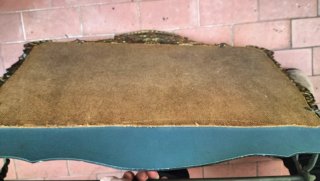 Espelho com bengaleiro dourado