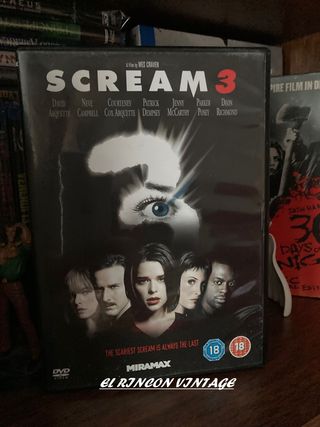 DVD PAL ► SCREAM 3 - (2000) (V.O) UK