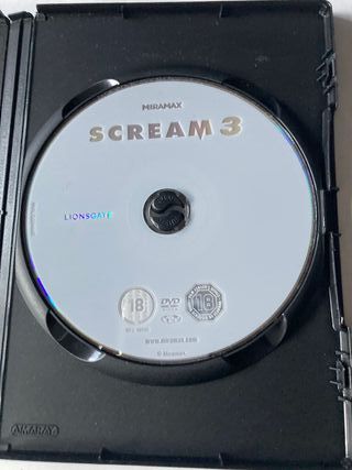 DVD PAL ► SCREAM 3 - (2000) (V.O) UK