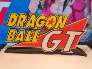 Logo 3D DRAGON BALL GT | Decoración Colección