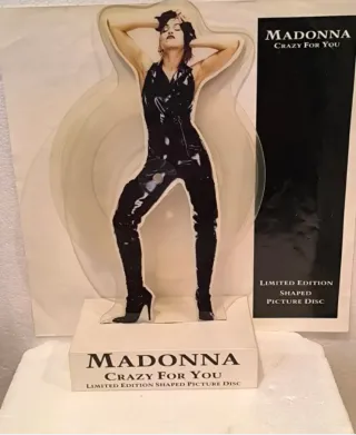 LOTE 7PICTURE DISC MADONNA ANUNCIOS AGRUPADO