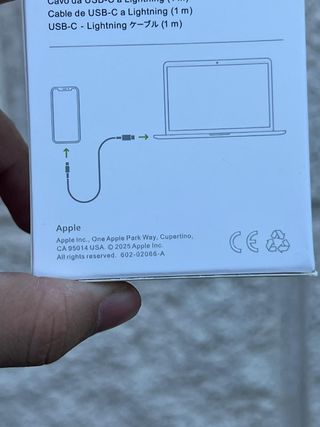 Cable de carga de Apple - Tipo C-L