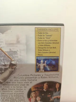 El Hombre Bicentenario DVD Robin Williams