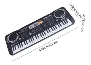 Piano 61 teclas Music Workstation