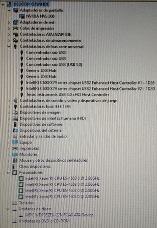 HP Z420 Workstation Ordenador