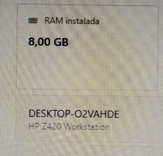 HP Z420 Workstation Ordenador