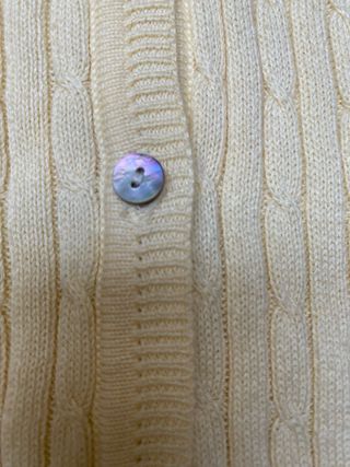 Jersey fino algodón de Zara en amarillo