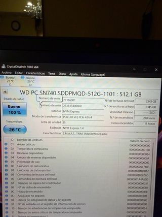 Lenovo Ideapad 3 Gaming Laptop Negra