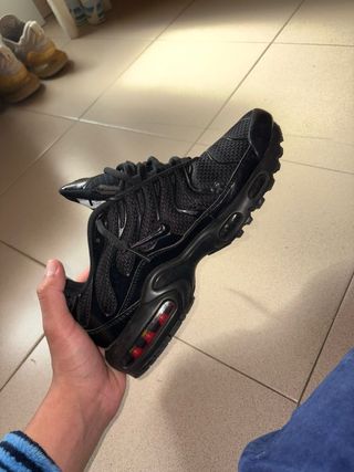 Nike Tn Zapatillas Hombre Negras Rojas