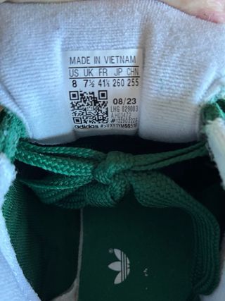 Zapatillas Adidas Campus Verde Talla 41 1/3