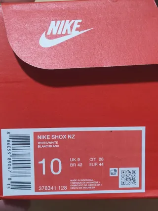 Nike Shox NZ Originales Blancas