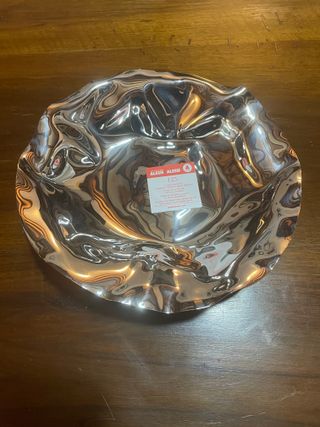 Alessi Sarrià Cestino rotondo in Acciaio Inox