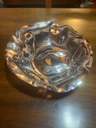 Alessi Sarrià Cestino rotondo in Acciaio Inox