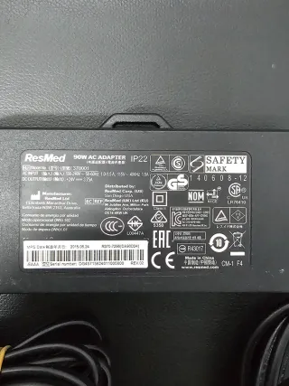 Cargador ResMed 90W para máquina apnea