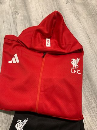 Chándal Adidas Liverpool Rojo y Negro