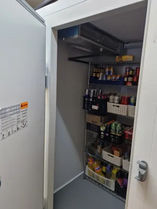 Cámara frigorífica industrial