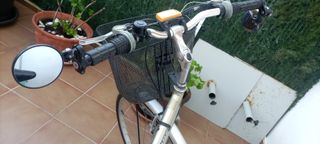 Bicicleta BH con cesta y luces