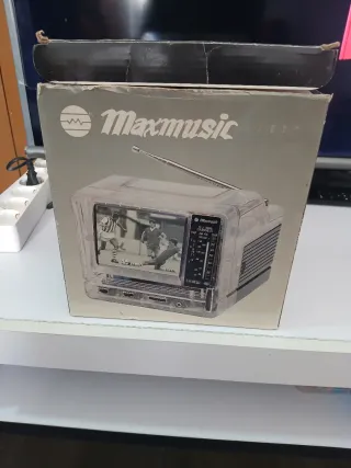 Televisor Antiguo Maxmusic Coleccionista
