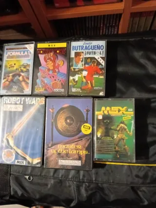 Lote Juegos MSX: Butragueño, Donkey Kong, F1