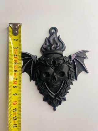 Decorazione Sacro Cuore Fiamme Ali