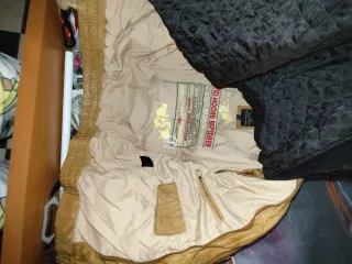 Chaqueta de cuero original de hombre