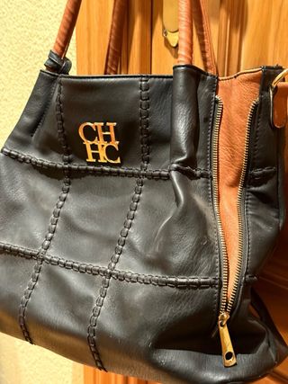 Bolso CH Negro y Marrón