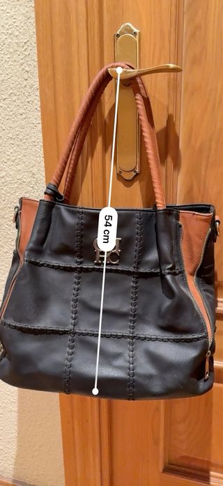 Bolso CH Negro y Marrón