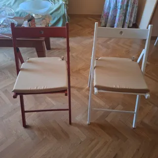 Mesa Comedor Ikea Blaca con 4 sillas.