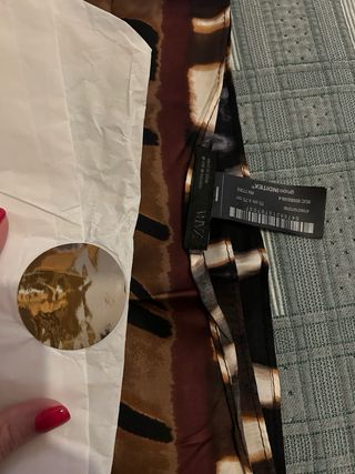 Pañuelo Zara estampado animal print