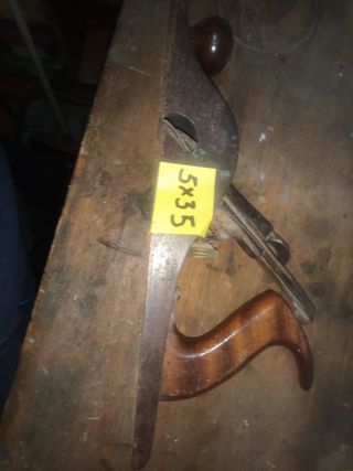 Herramienta de carpintería antigua